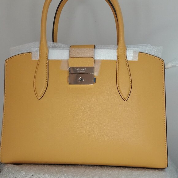 Kate Spade | Purse | Wild Senna | Voyage | satchel | Small grain | NWT - Picture 9 of 12